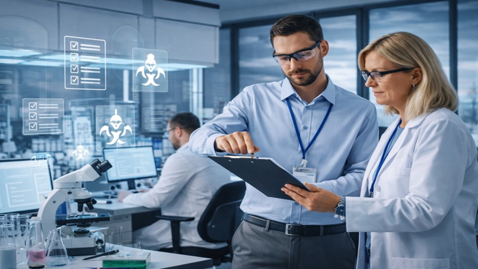 Professionelle Arbeitsschutzlösungen für Unternehmen, Labore und medizinische Einrichtungen